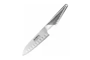 Global Knives Spear Handle Fluted Blade Santoku Knife 13cm
