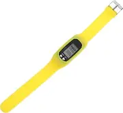 SWOOMEY Multifunctional Silicone Step Counting Bracelet Watch Portable Pedometer Wristband for Accurate Step Tracking Lightweight Electronic Step Counter for Fitness Goals