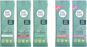 Blaue Helden 5 x shower gel and hand soap refill powder mix (hand soap 1 x lemon, 1 x aloe vera, 1 x pomegranate and shower gel, 1 x rose, 1 x fig)