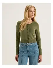 [REVIEW] Cassia Cardigan in Olive Green