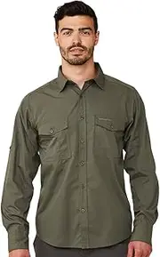 [Craghoppers] Men's Expert Kiwi Long Sleeved Shirt Button Down Shirt (Pack of 1)