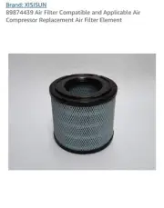 Air Filter Compatible and Applicable Air Compressor Replacement 89874439