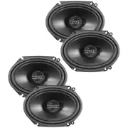 Pioneer 6x8" 2-Way Car Speakers, 250W Max Power, 40W RMS, IMPP Cone, 92dB, 4 Qty