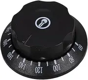 Parliky Replacement Control Knob Cover for Electric Ovens Stoves Heaters Knob Rotating Plastic Heat Easy Temperature Adjustment