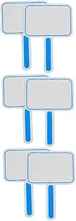 COHEALI 3sets Erasable Whiteboard Paddle Score Board Paddle Score Cards Paddles Handheld Whiteboard for Competitions and Sports 2pcs*3