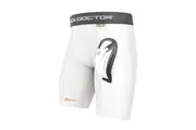 Shock Doctor Core Compression Shorts (White) (S)