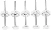 Totority Gate Hardware Accessories Replacement Parts Gate Extension Rods No Drill
