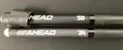 Easton Ahead Black Drumstick Pair Aluminum Core Mismatched 5B 7A Blank No Name