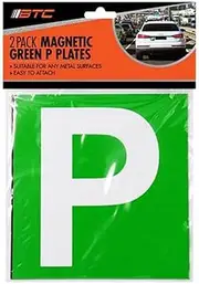BTC P-VIC and WA Magnetic Plates 2 Pieces, Green