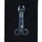 Tool 72826 Wrench Logo Patch Sew Iron On Official