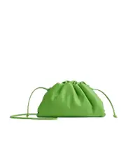mini leather pouch bag One size Green