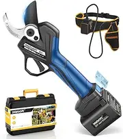 45mm Electric Pruning Shears, Professional Cordless Pruner, 1150W 25V/4Ah, Electric Secateurs for Vineyard & Orchard PRU45 Plus