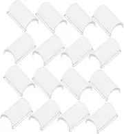 100pcs Hot Melt Adhesive Hair Extensions Tip Extension Tubes Hair Extensions Tool Hair Extension Hold Hair Extension Film Keratin Beads for Hair Extensions Glue Transparent