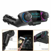 BT06 Bluetooth Car FM Transmitter Car Charger MP3 Player USB for iPhone Samsung