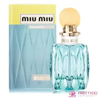 在飛比找蝦皮商城優惠-MIU MIU 春日花園女性淡香精 L'eau Bleue(