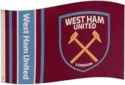 West Ham United FC Stripe Flag - Authentic EPL
