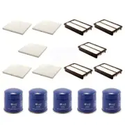 Air Cabin Engine Oil Filters (15 Total) Kit For 2002 Toyota Corolla 1.8L (for: Toyota)