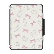 iPad Air 11-inch (M2/M3) Impact Folio Case Rabbit Ribbon