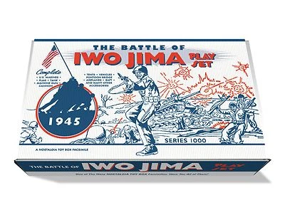 Marx Battle of Iwo Jima Play Set Box