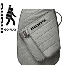 【民揚樂器】免運 MONO 電貝士袋 M80 BASS SLEEVE 灰 電貝斯厚袋.BASS袋 軟CASE