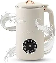 VIBE & THRIVE Nut Milk Maker – Automatic Plant-Based Milk Machine for Nut, Almond, Oat, Soy & More | Dairy-Free Milk Extractor with Stainless Steel Blades