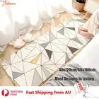 Dajiang Thick Faux Lambskin Fluffy Floor Rug Mat Wool Non Slip Carpet Bedroom