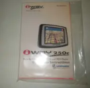 NEW Lowrance iWAY 250c Turn Mapping GPS & MP3 Player Operation Instructions