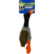 Tuff Squeak Unstuffed Goose Plush Dog Toy 1 Goose (Asso