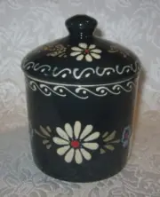 NWT ~ Siegfried-Burger & Fils SM Jar Canister w/Lid BLUE DECORE