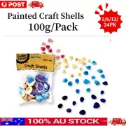 100g Natural Beach SeaShells Mix Painted Craft Shells Sea Bleached Wedding Decor
