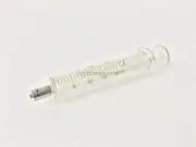 20ml 20cc Glass Syringe Luer Lock Head Reusable Glass Injector Lab Glassware