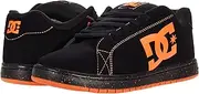 [DC] Men's Gaveler Low Shoe Skate, Black/Orange, 6