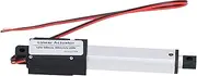 Electric Micro Linear Actuator, Stroke 2"–12V, Mini Motion Actuator for Automotive/Industrial/Robotics/Home Automation, Internal Limit Switch, Low Noise and Short Circuit(Stroke 50mm-30mm/s-20N)