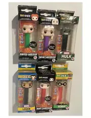 POP PEZ (6) - Sanderson Sisters (Winifred, Mary & Sarah), Logan, Robin, Hulk