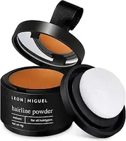 [LEON MIGUEL] Hair Line Powder - concealer/counter powder - 4g hair thickening and hair filler with shadow make-up waterproof (AUBURN)