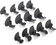 LUMIXE 6PCS Marine Use Two-bladed Propellers Dia 27/30/32/35/38/40/45/47mm Nylon Paddle Aperture 3/3.17/4/4.18mm Mini Props for RC Boat Boat Propeller (Color : 35x3.17mm)