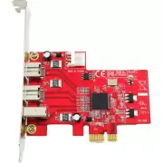 PEX-FW107 1394B & 1394A 3-Port PCI Express (Pcie) Low Profile Firewire Host Adap