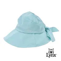 在飛比找PChome24h購物優惠-【Lynx Golf】女款蝴蝶結假綁帶設計微調式大盤帽(二色