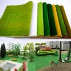 Grass Landscape Mat Scenery Sand Table Railway Model Artificial Layout Decor