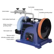 8 Inch Electric Low-Speed Water-Cooled Knife Sharpener Table Bench Grinder H-8