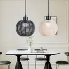 Woven Lampshade Bohemian Lampshade Hanging Lampshade Rattan Lamp Shade for