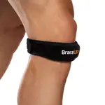 [BRACEUP美國領導品牌 運動髕骨加壓帶 1入 (黑色)