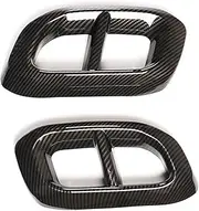 End Pipes, For Benz GLC GLE 350 450 GLS W167 X253 X167 2020-2022 Car Muffler Exhaust Pipe Tail Cover Trim Car Exhaust Tip Pipe