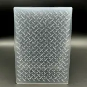3D Plastic Embossing Folder Template Industrial Wind Elements Texture A6 Size fo