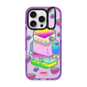 iPhone 16 Pro Impact Ring Stand Case MagSafe Compatible Jelly Brick