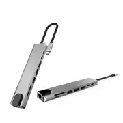 USB-C Hub Type-C Multiport Card Reader Adapter 4K HDMI For MacBook Pro - 8 in 1