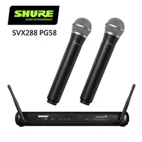 在飛比找蝦皮購物優惠-SHURE SVX288 / PG58 雙無線麥克風系統-原