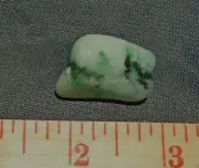 BURMESE JADEITE FINE MULTI GREEN POLISHED NUGGET 13.3 GRAMS - 66.4 CARATS BURMA
