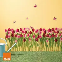 在飛比找momo購物網優惠-【特力屋】韓國FIXPIX大型創意壁貼 花團錦簇