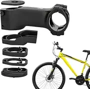 Cycling Stem,Aluminum Alloy Bike Handlebar Stem - 7 Degree Adjustable, Internal Cable Routing, Cycling Accessories for Road Mountain Long Distance Racing Adventure